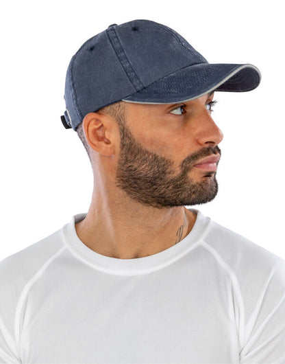 Result Washed SPeak Fine Line Cap rc54 - - Customisable Caps