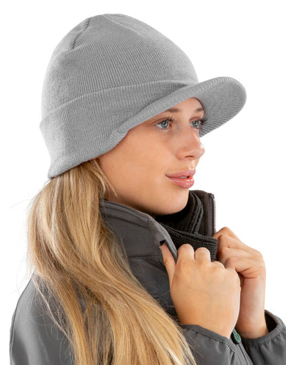 Result Winter Esco Army Knitted Hat rc60 - - Customisable Hats
