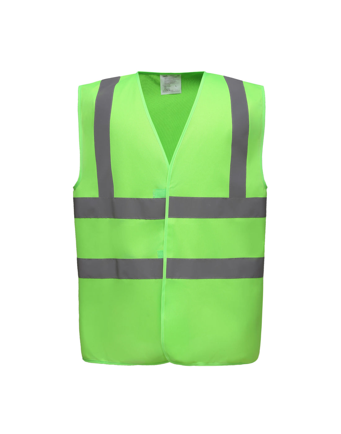 Yoko Enhanced Vis Waistcoat hvw100ev - Lime - Customisable Hi-Vis Vest