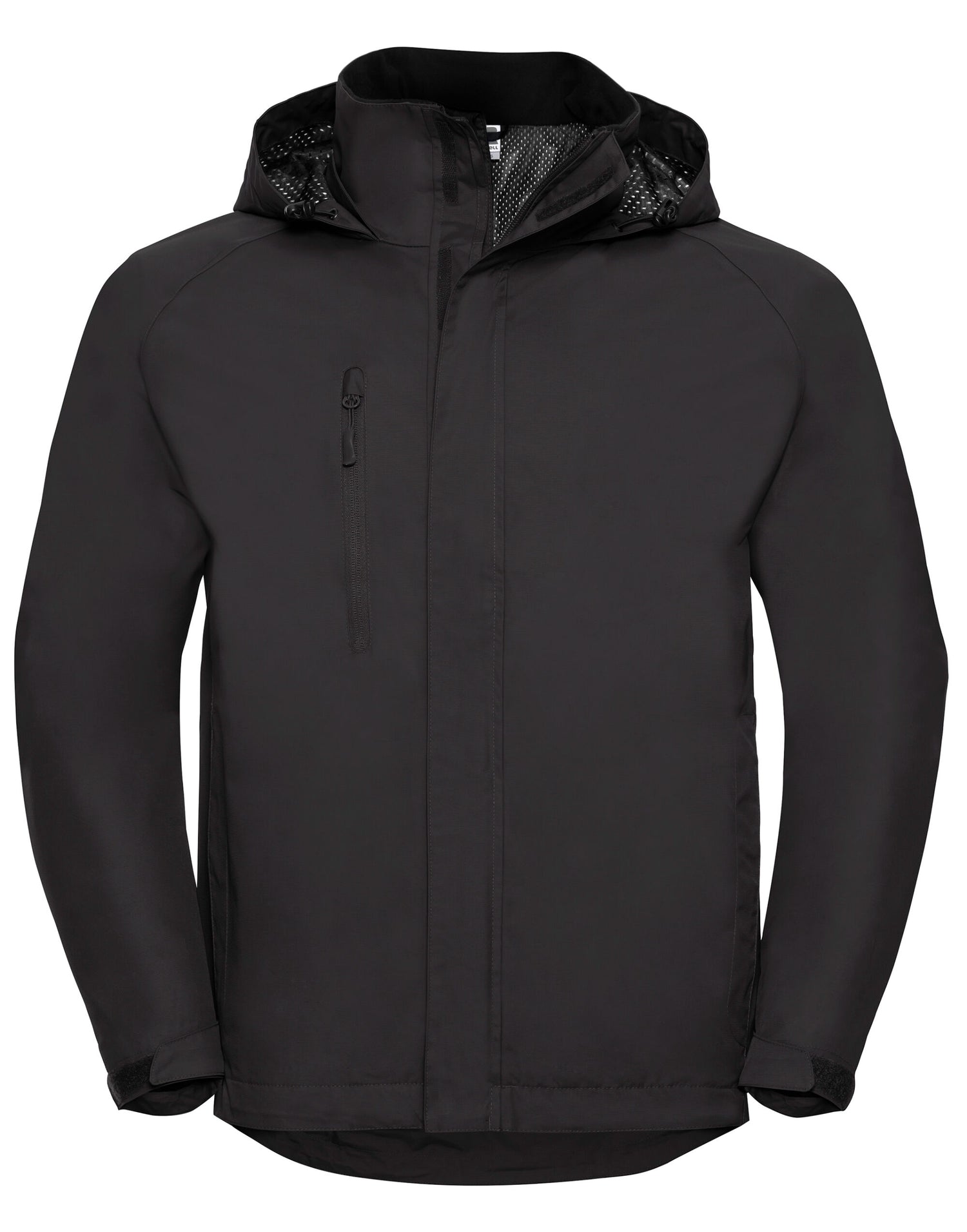 Russell Collection Russell Mens Hydraplus 2000 Jacket 510M - Black - Customisable Jacket
