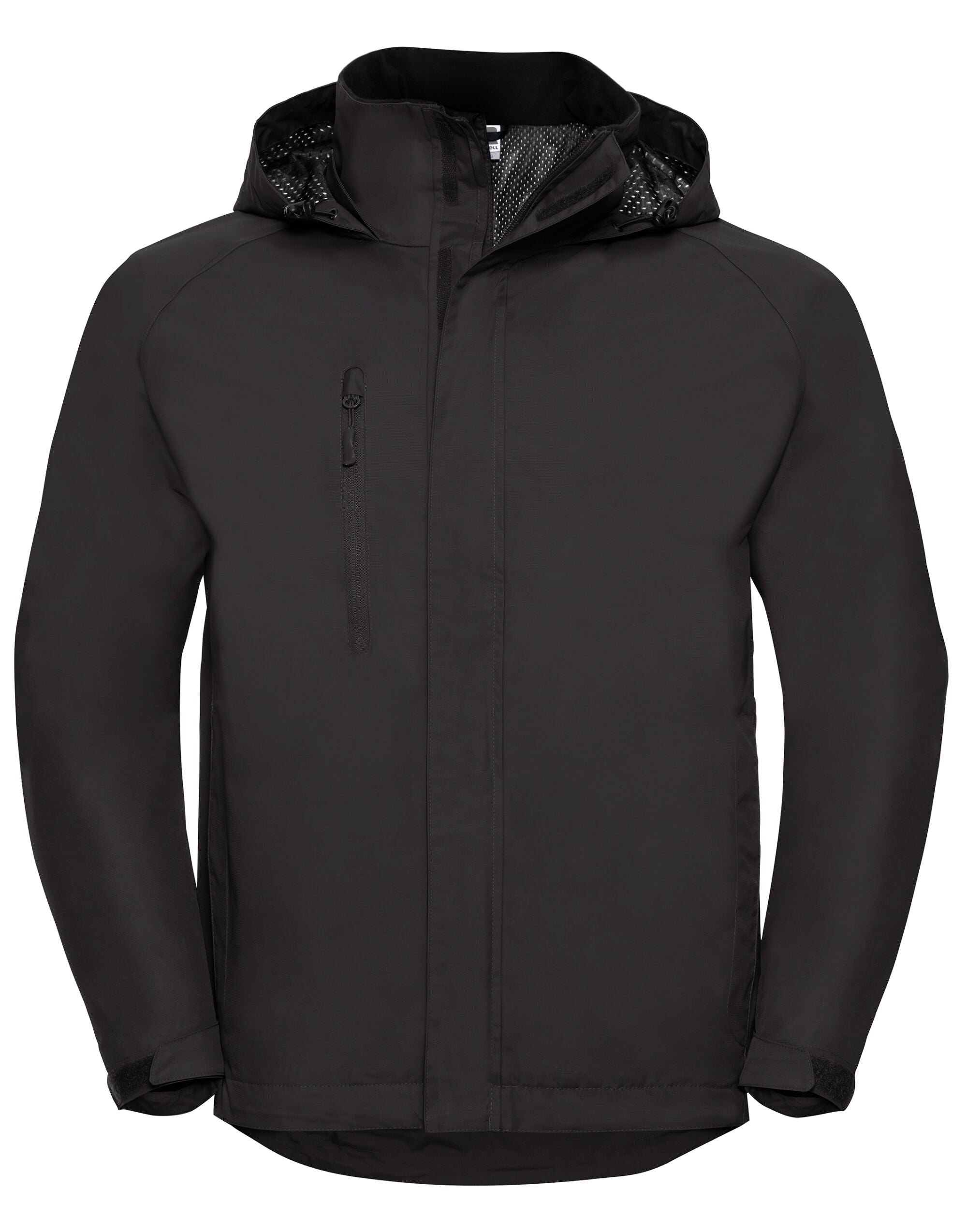 Russell Collection Russell Mens Hydraplus 2000 Jacket 510M - Black - Customisable Jacket