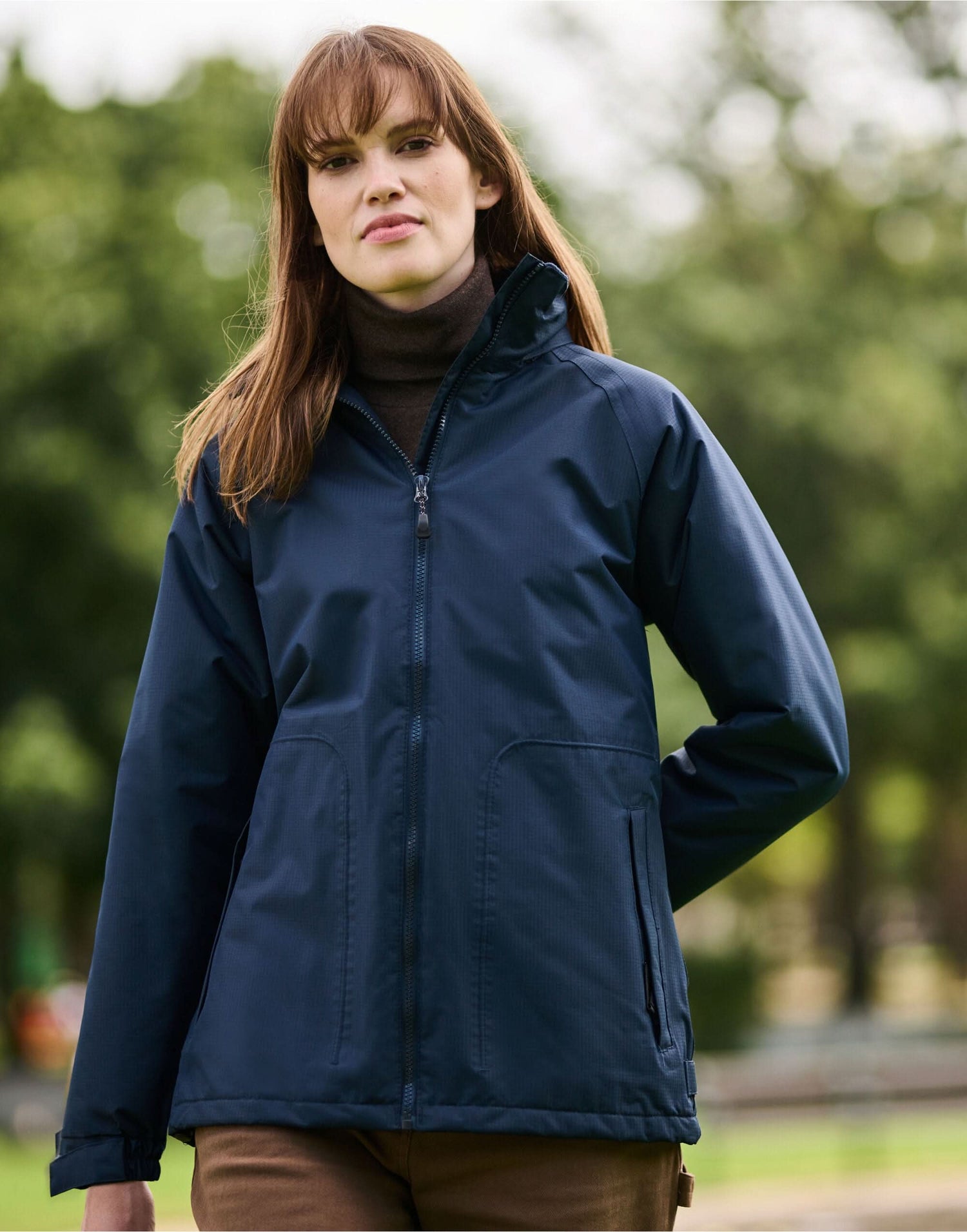 Regatta Ladies Hudson FleeceLined Jacket TRA306 - Black 18 - Customisable Fleece Jacket