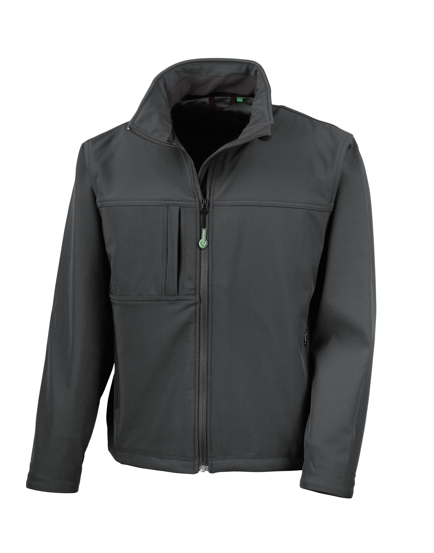 Result Mens Classic Softshell Jacket R121M - Black - Customisable Jacket