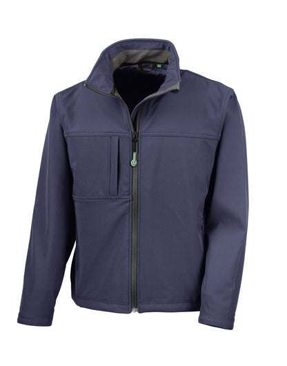 Result Mens Classic Softshell Jacket R121M - Navy - Customisable Jacket