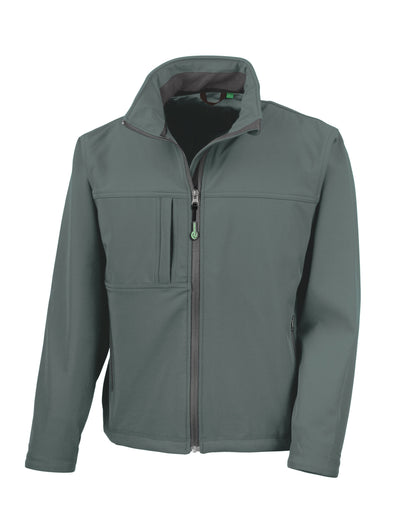 Result Mens Classic Softshell Jacket R121M - Grey - Customisable Jacket