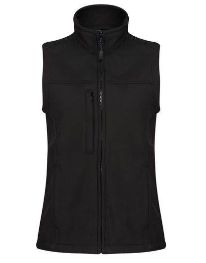 Regatta Professional Regatta Womens Flux Softshell BWarmer tra790 - Black Black - Customisable Jacket
