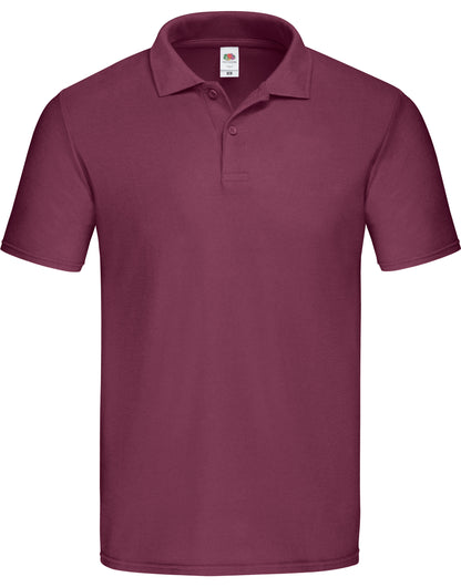 Original Polo 63050 - Burgundy - Customisable Polos