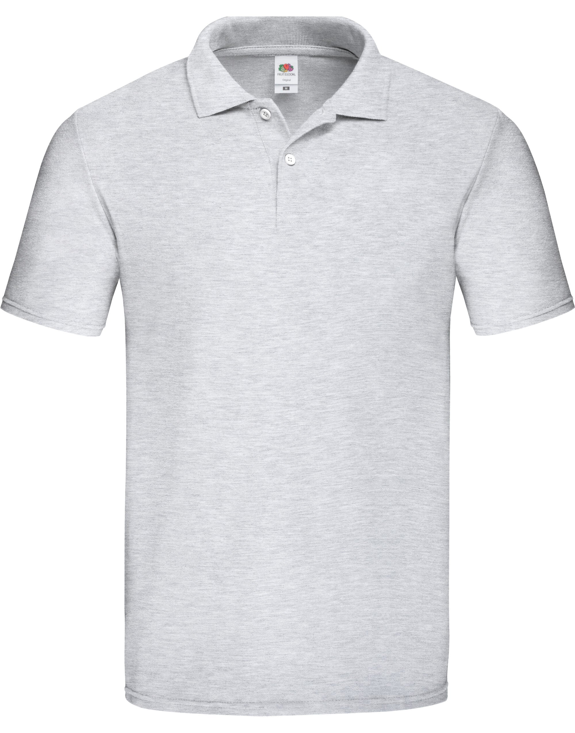Original Polo 63050 - Heather Grey - Customisable Polos