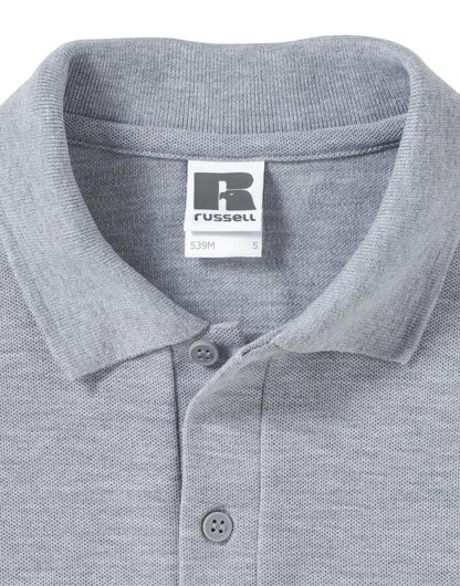 Russell Collection Russell Mens Classic Polycotton Polo - 539M - - Customisable Polos