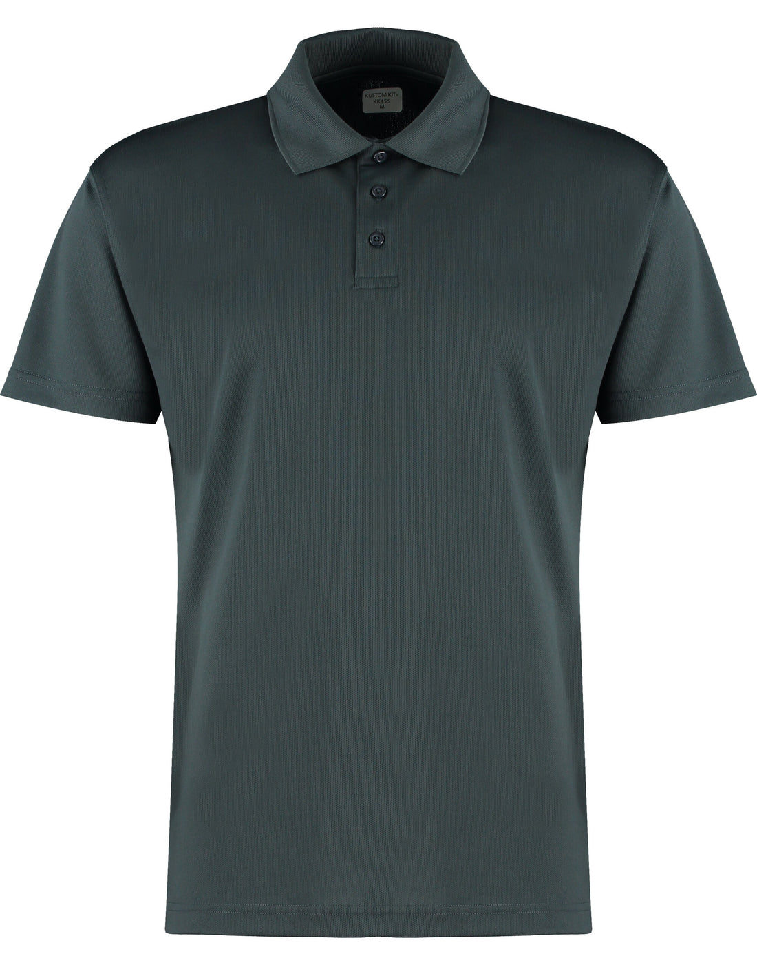 Kustom Kit Mens Cooltex Plus Polo KK455 - Graphite - Customisable Polos