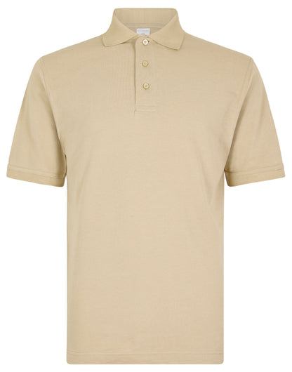 Kustom Kit Cotton Klassic Superwash Polo KK460 - Sand - Customisable Polos