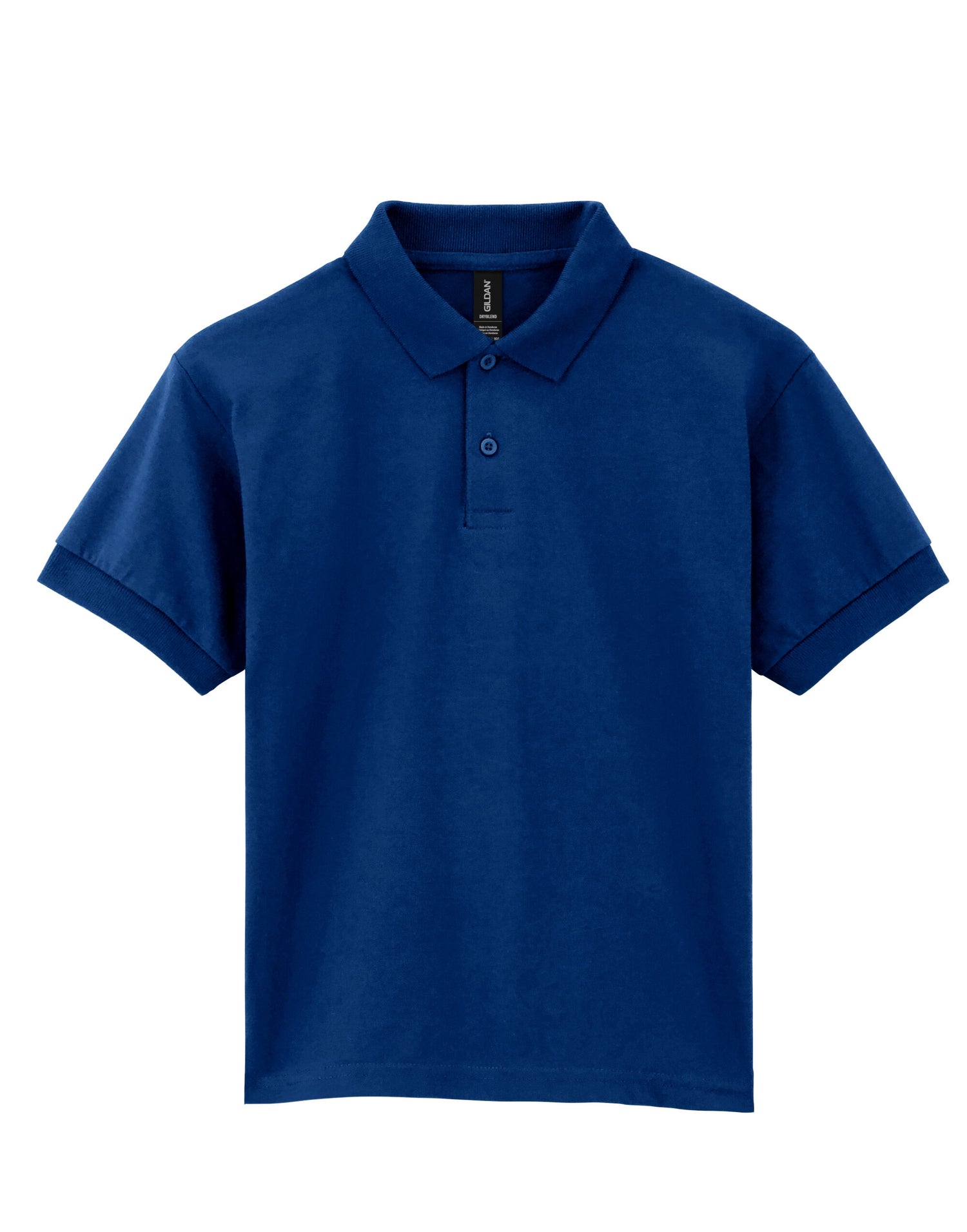 Gildan Dryblend Youth Jersey Polo 8800B - Navy Blue - Customisable Polos