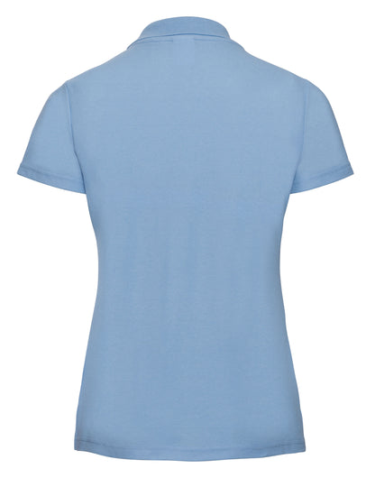 Russell Collection Russell Ladies Classic Polycotton Polo 539F - - Customisable Polos