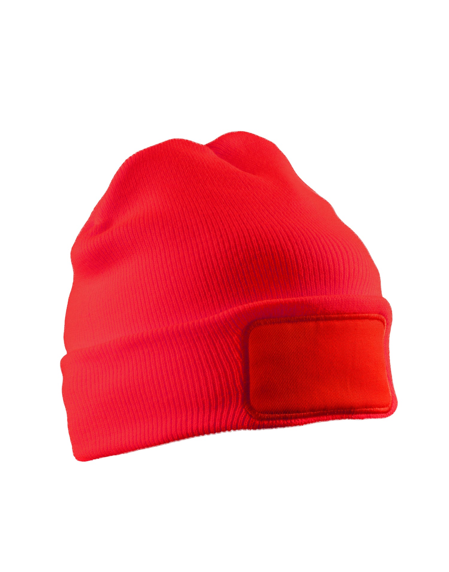 Result Recycled Dble Knit Printer Beanie rc927x - Red O S - Customisable Caps