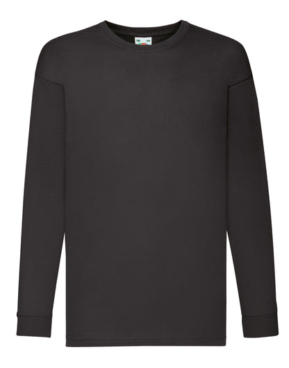 Kids Valueweight Long Sleeve T 61007 - - Customisable T-Shirt