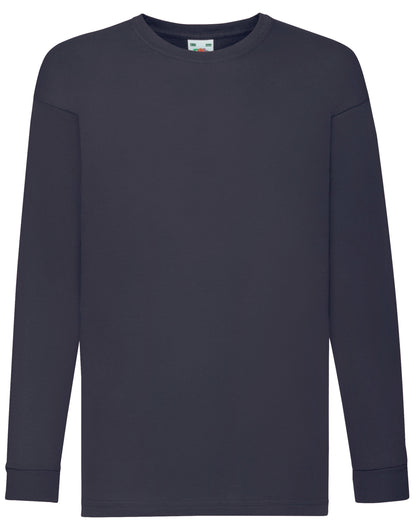 Kids Valueweight Long Sleeve T 61007 - - Customisable T-Shirt