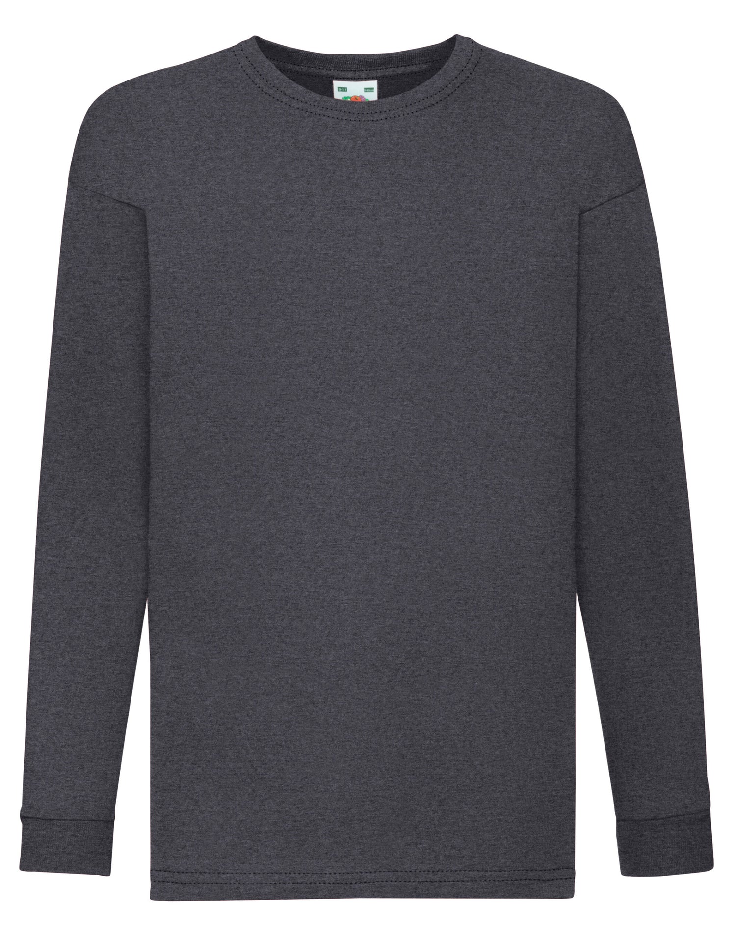 Kids Valueweight Long Sleeve T 61007 - - Customisable T-Shirt