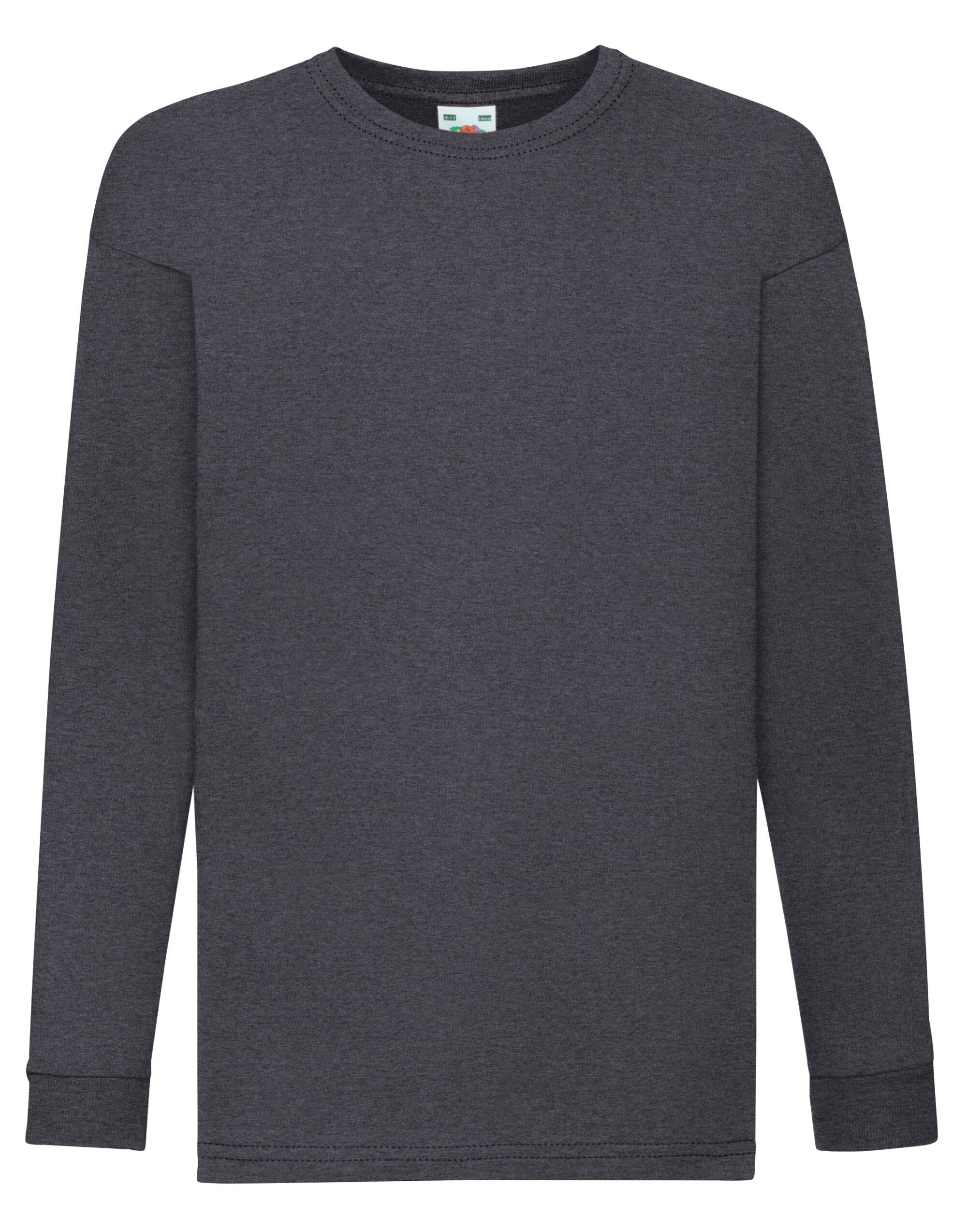 Kids Valueweight Long Sleeve T 61007 - - Customisable T-Shirt