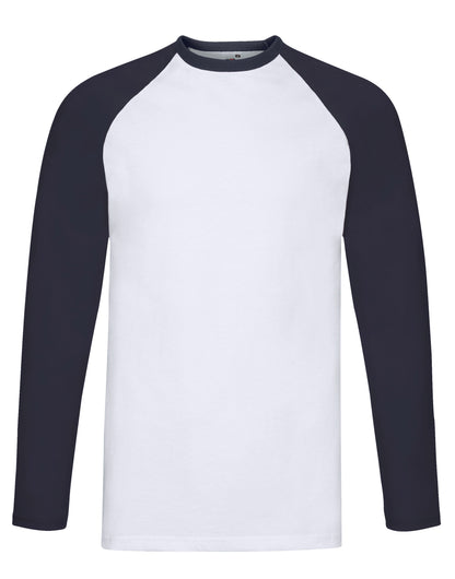 Mens Valueweight LS Baseball T 61028 - - Customisable T-Shirt