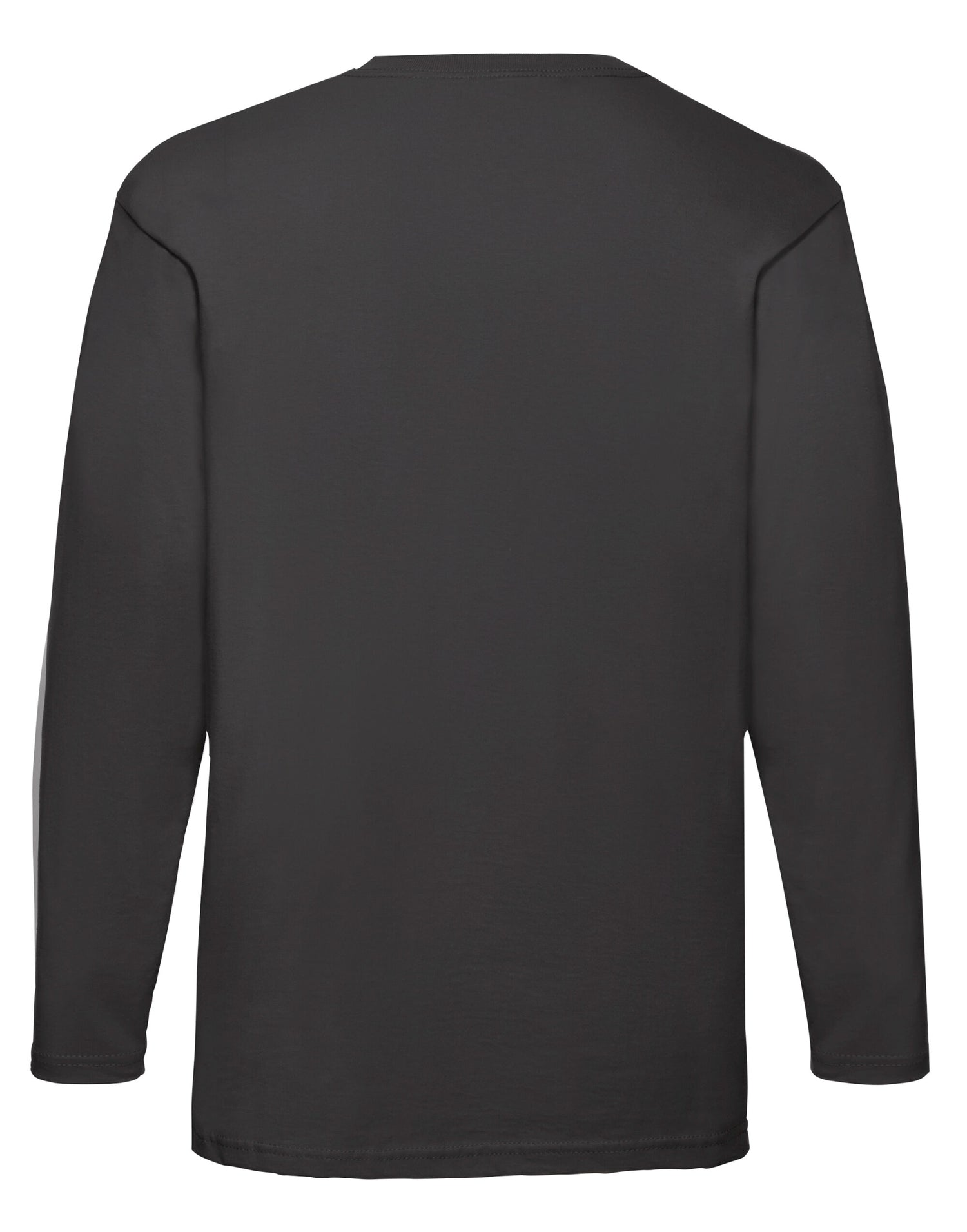 Mens Valueweight Long Sleeve T 61038 - Black - Customisable T-Shirt