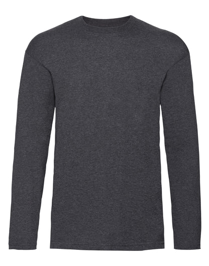 Mens Valueweight Long Sleeve T 61038 - - Customisable T-Shirt