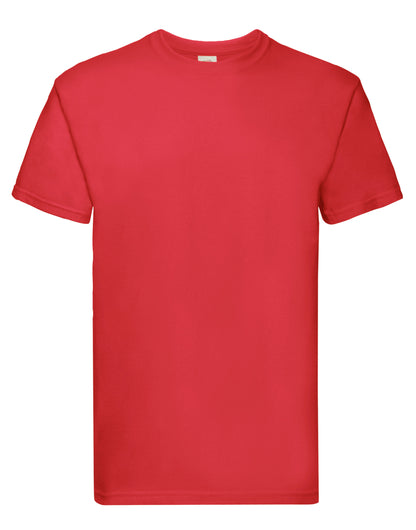 FOTL Mens Super Premium T 61044 - Red - Customisable T-Shirt
