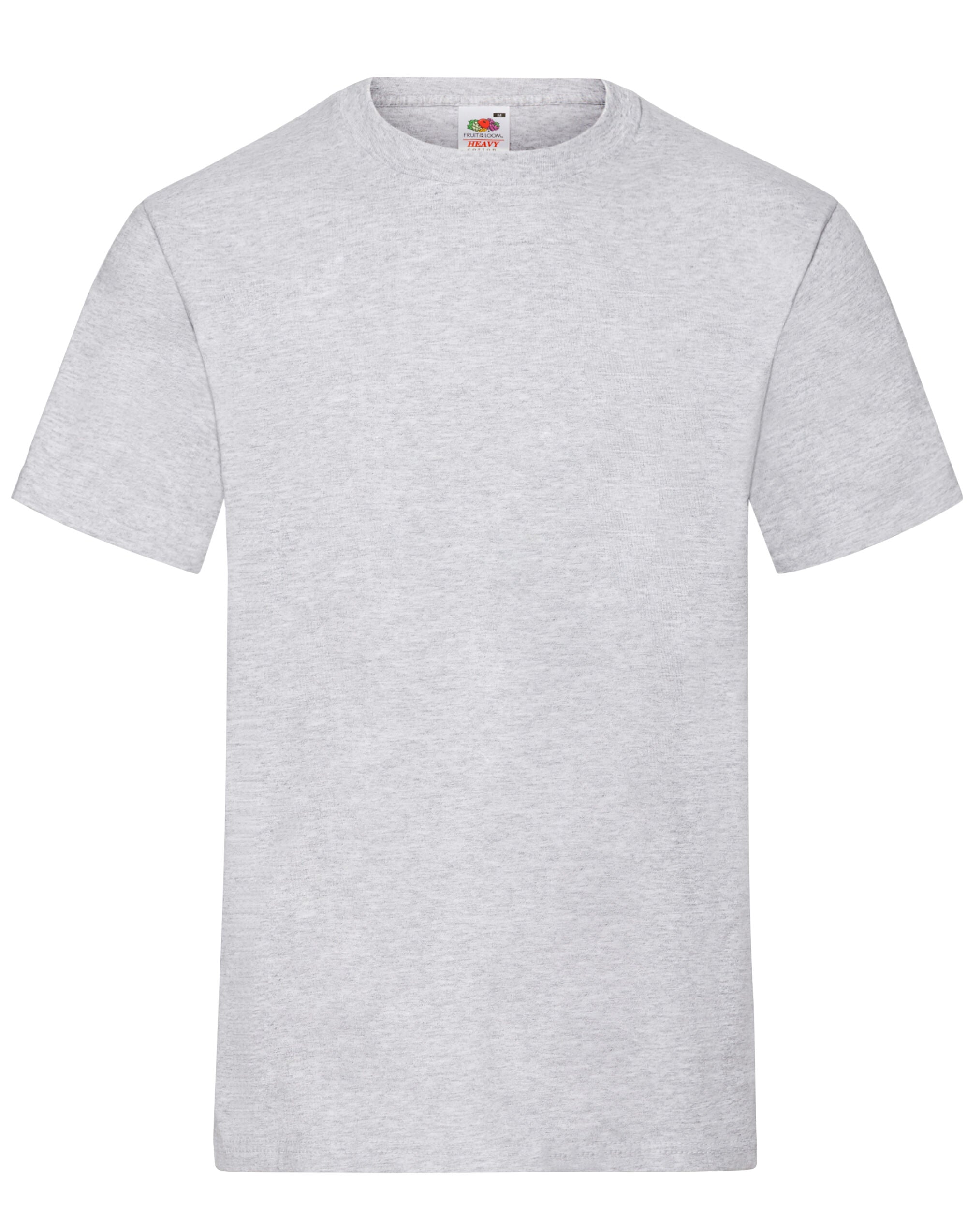 Mens Heavy T 61212 - Heather Grey - Customisable T-Shirt