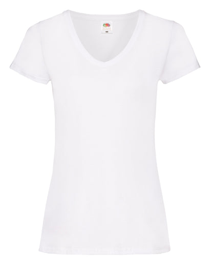 Ladies Valueweight V Neck T 61398 - - Customisable T-Shirt