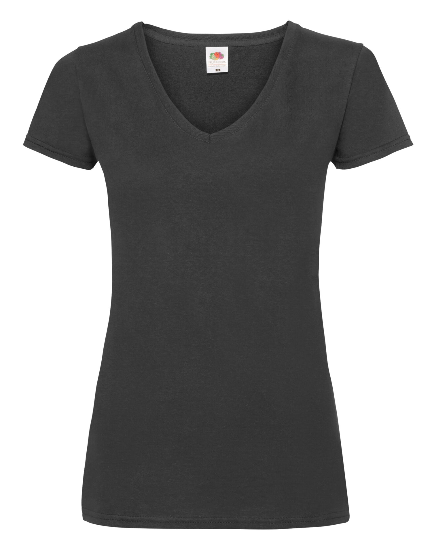 Ladies Valueweight V Neck T 61398 - - Customisable T-Shirt
