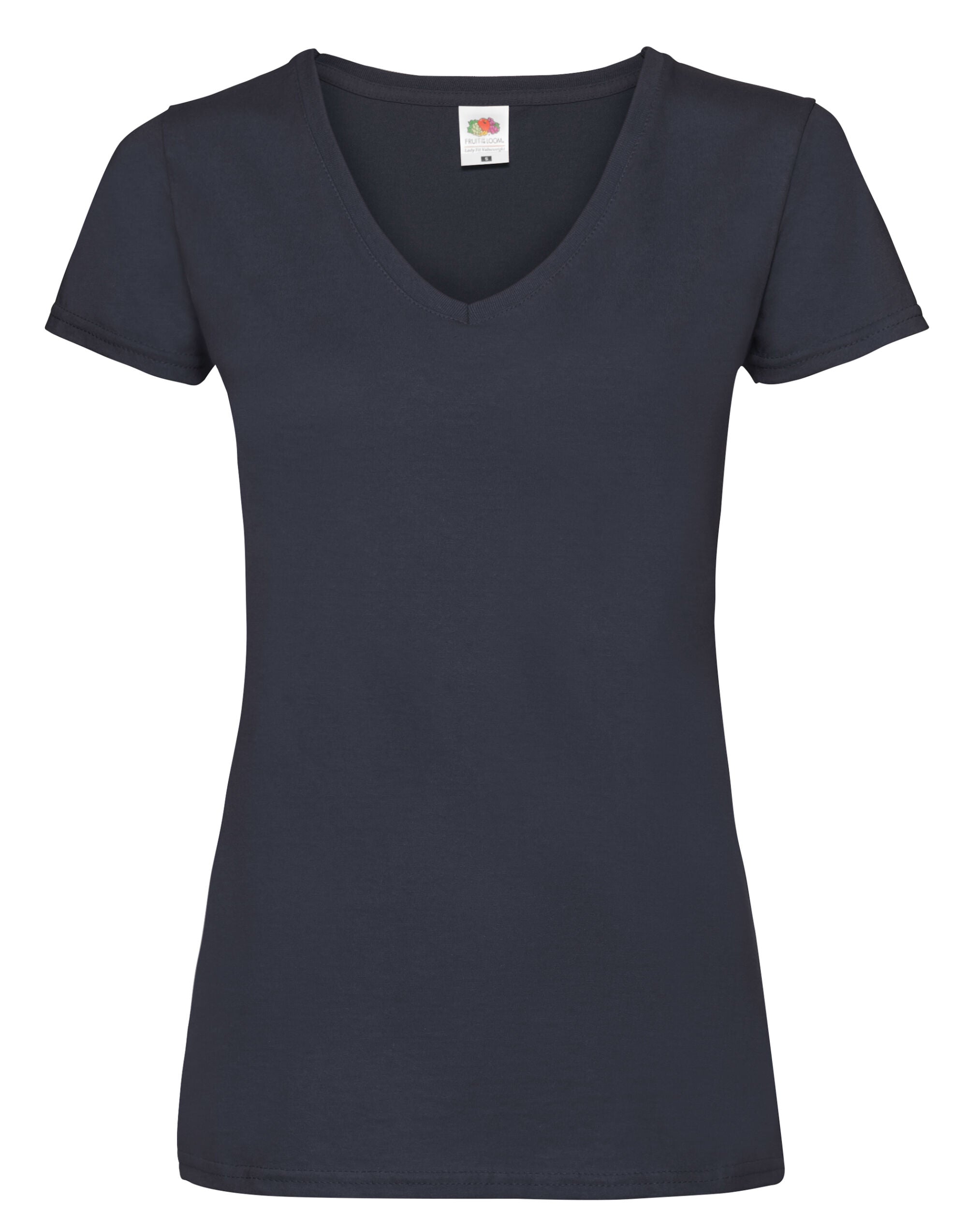 Ladies Valueweight V Neck T 61398 - - Customisable T-Shirt