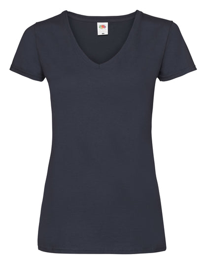 Ladies Valueweight V Neck T 61398 - - Customisable T-Shirt