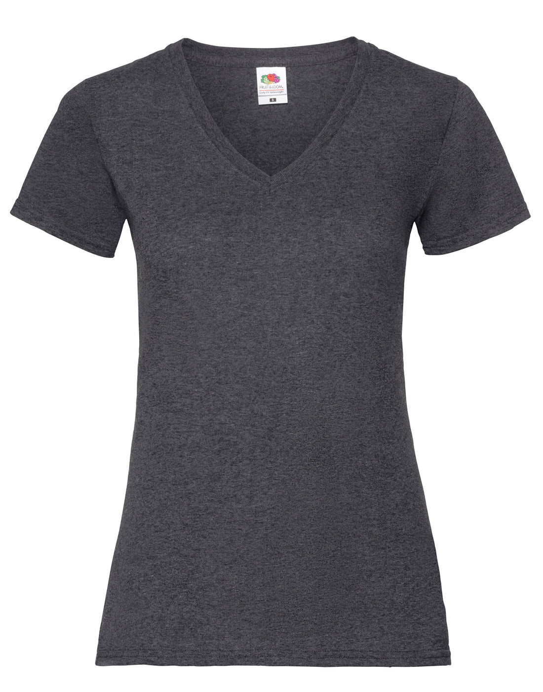 Ladies Valueweight V Neck T 61398 - - Customisable T-Shirt