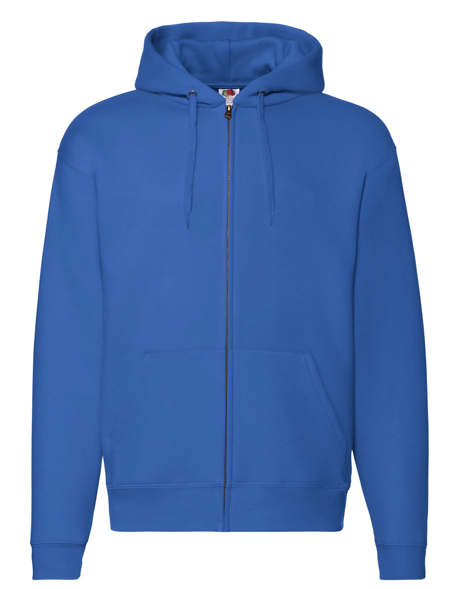 Mens Premium Hooded Sweat Jacket 62034 - Royal - Customisable Sweatshirts