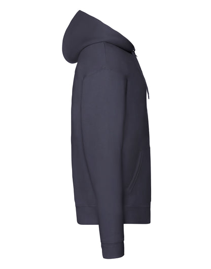 Mens Premium Hooded Sweat Jacket 62034 - Deep Navy - Customisable Sweatshirts