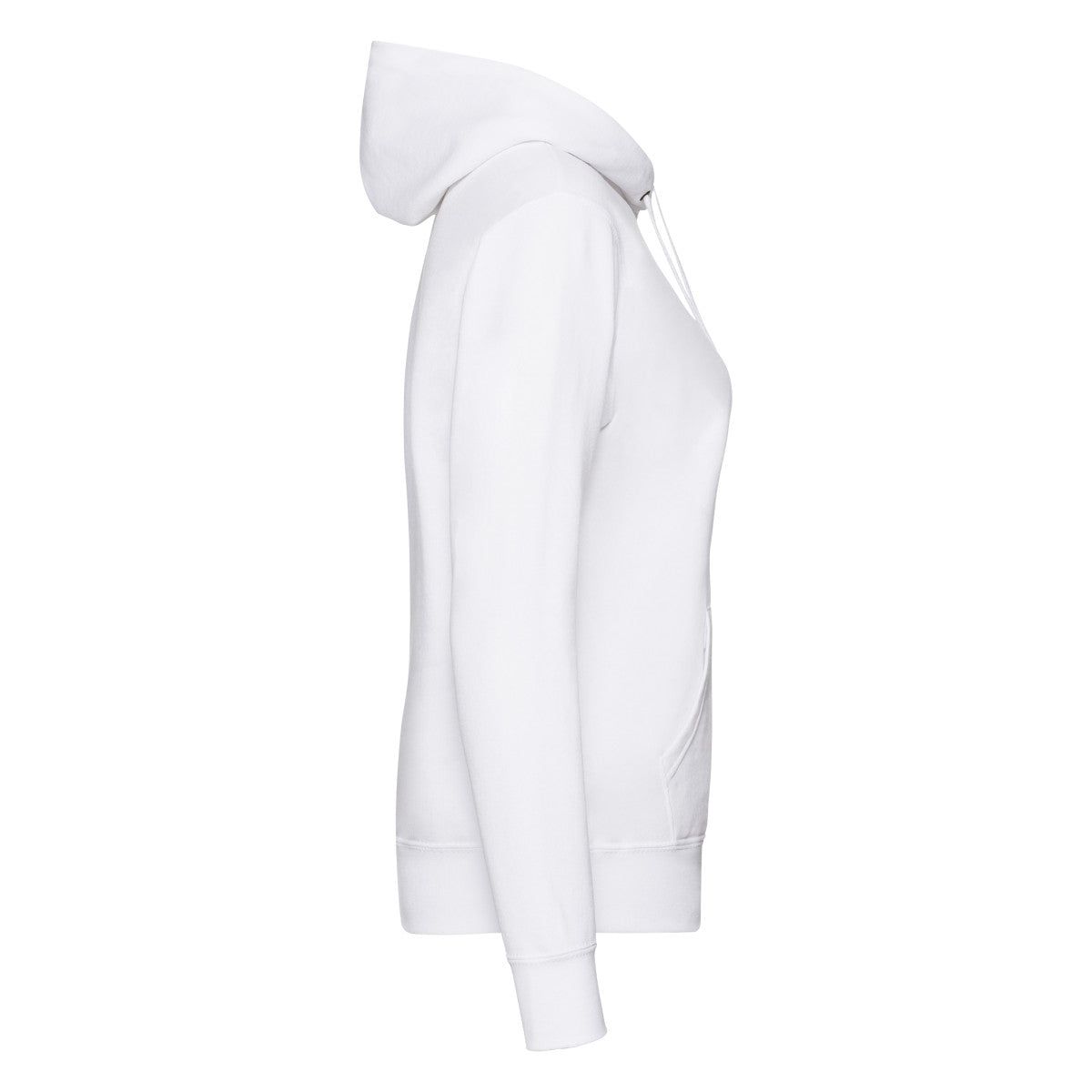 FOTL Ladies Classic Hooded Sweat 62038 - White - Customisable Sweatshirts