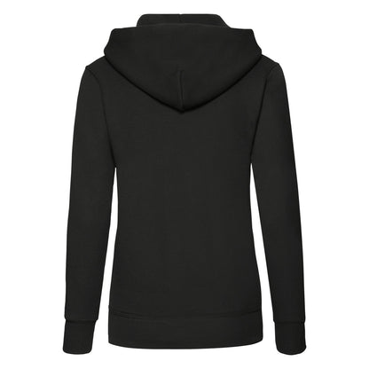 FOTL Ladies Classic Hooded Sweat 62038 - Black - Customisable Sweatshirts