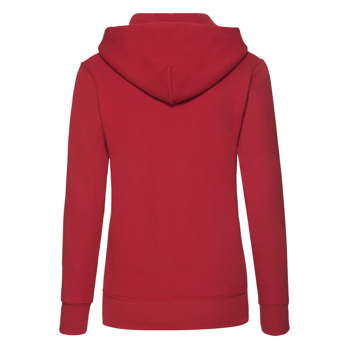 FOTL Ladies Classic Hooded Sweat 62038 - Red - Customisable Sweatshirts