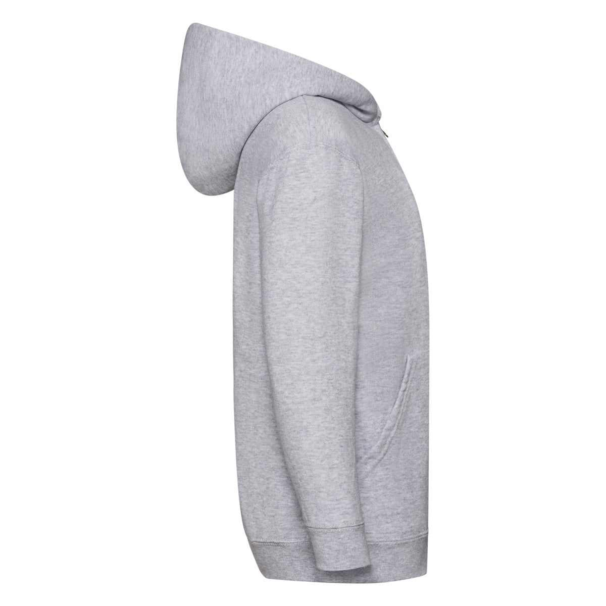 Kids Classic Hooded Sweat Jacket 62045 - Heather Grey - Customisable Jacket