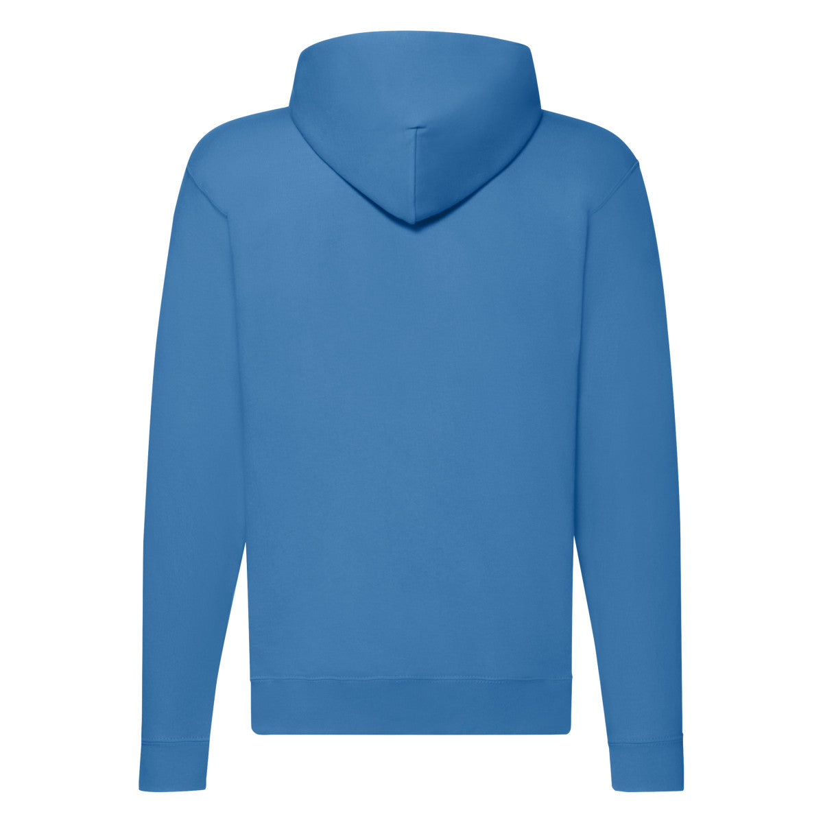 Mens Classic Hooded Sweat Jacket 62062 - Azure Blue - Customisable Jacket