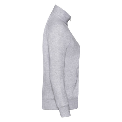 Ladies Premium Sweat Jacket 62116 - Heather Grey - Customisable Jacket