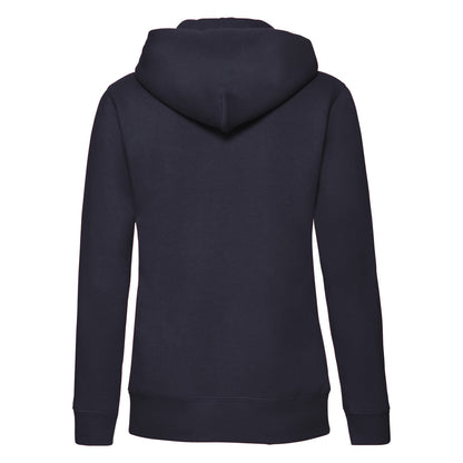 Ladies Premium Hooded Sweat Jacket 62118 - Deep Navy - Customisable Sweatshirts
