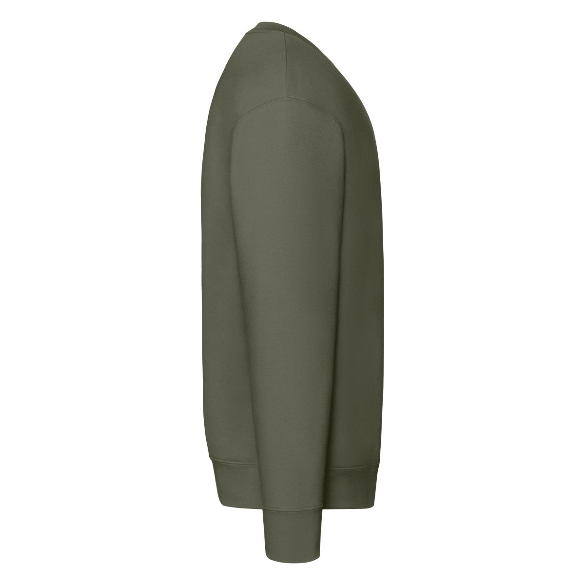 Mens Premium Set In Sweat 62154 - Classic Olive - Customisable Sweatshirts
