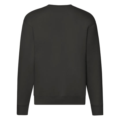 Mens Premium Set In Sweat 62154 - Charcoal - Customisable Sweatshirts