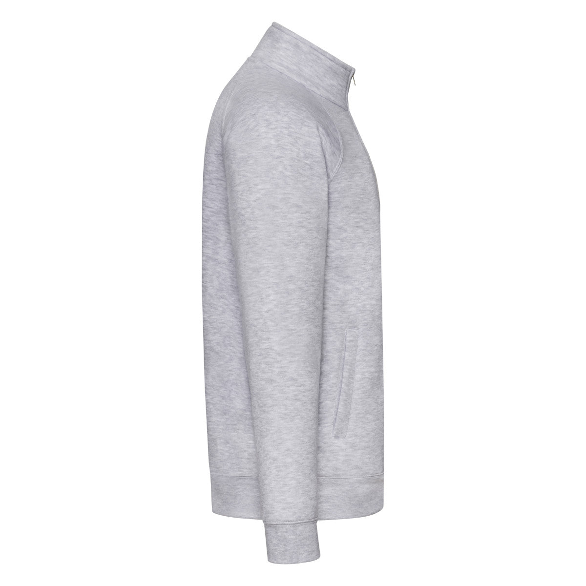 Mens Premium Sweat Jacket 62228 - Heather Grey - Customisable Jacket