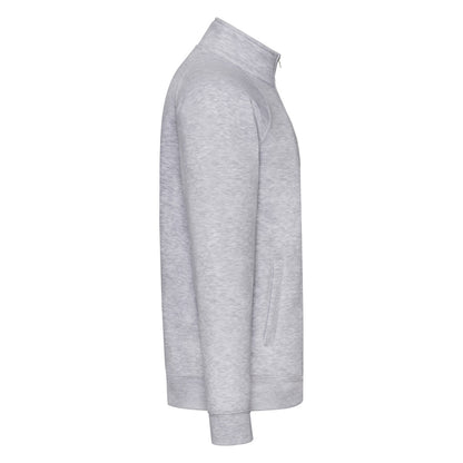 Mens Premium Sweat Jacket 62228 - Heather Grey - Customisable Jacket