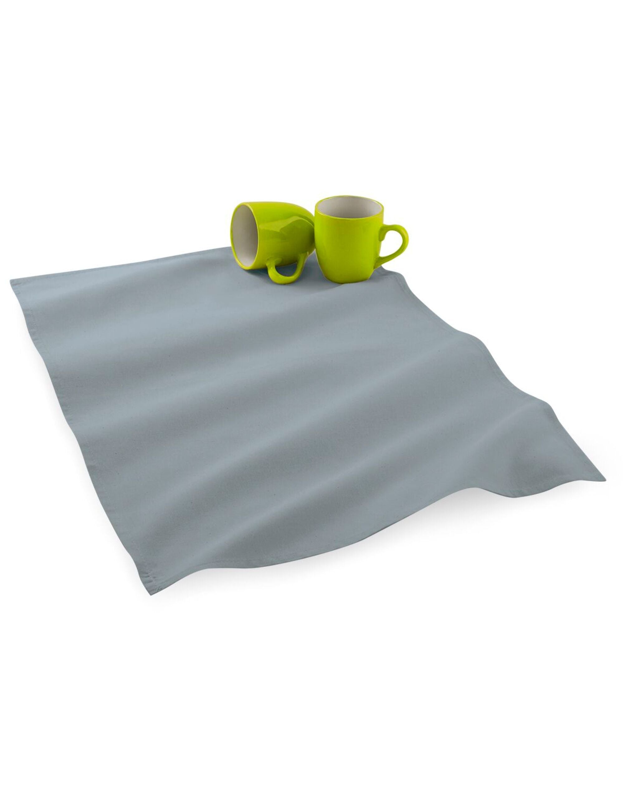 Westford Mill Tea Towel W701 - Pure Grey O S - Customisable Towels