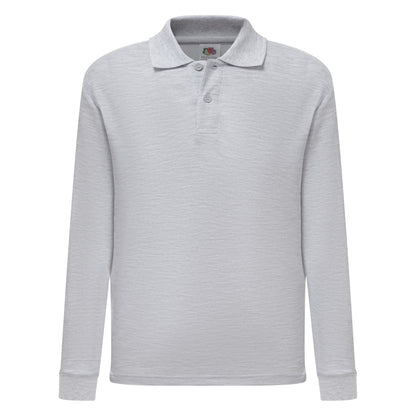 Kids 6535 Long Sleeve Polo 63201 - - Customisable Polos