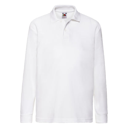 Kids 6535 Long Sleeve Polo 63201 - - Customisable Polos
