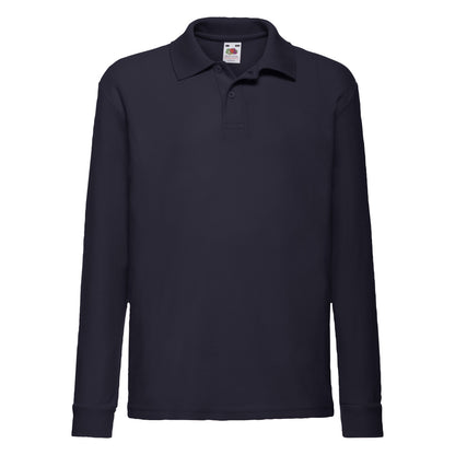 Kids 6535 Long Sleeve Polo 63201 - - Customisable Polos