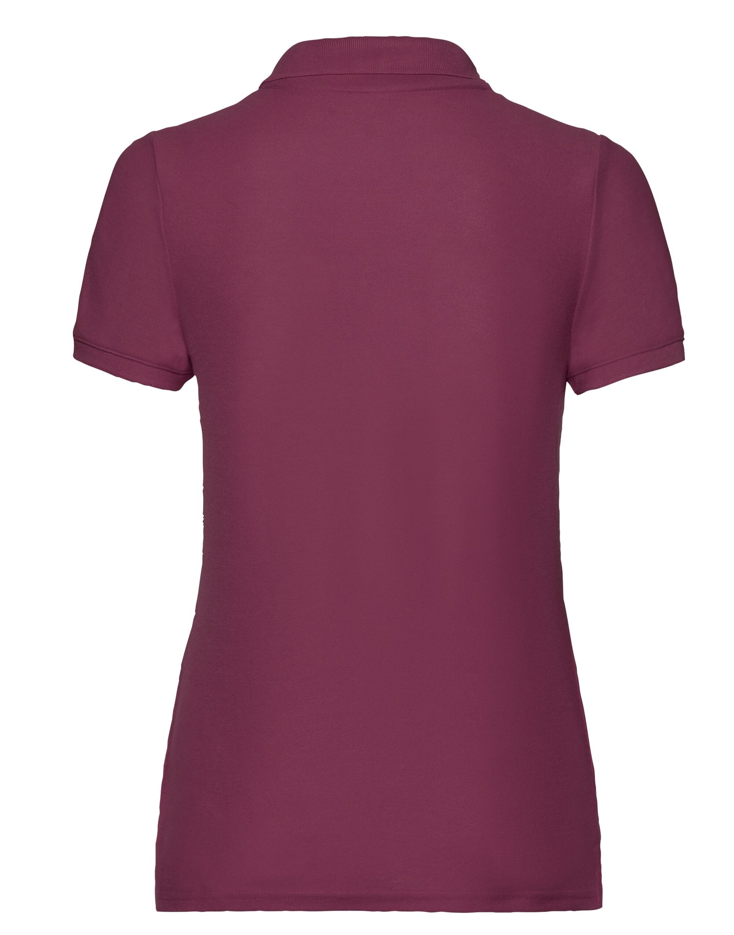 FOTL Ladies 65/35 Polo 63212 - Burgundy - Customisable Polos